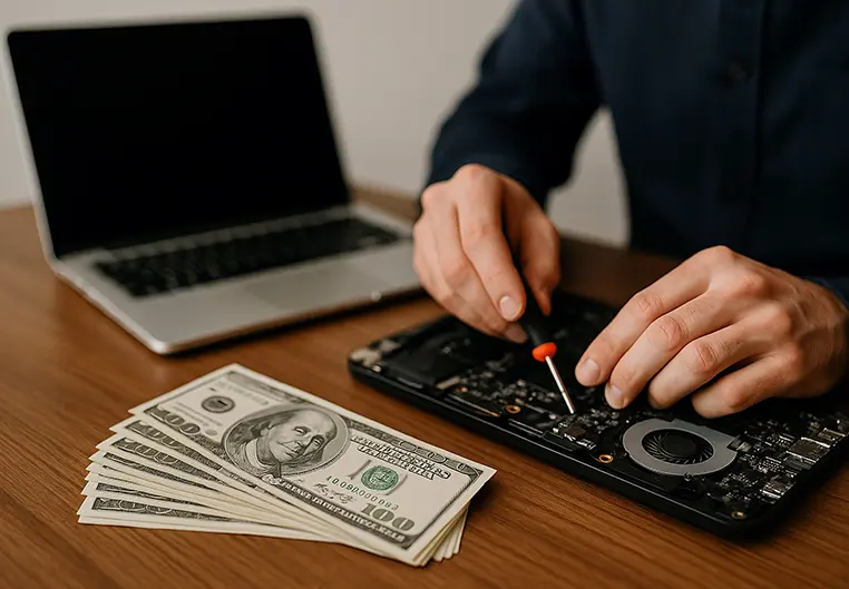 شغل تعمیرات لپتاپ